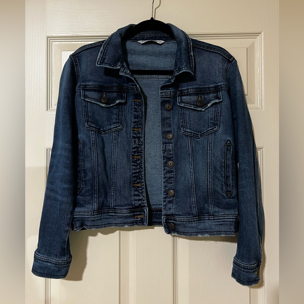 Zara Fitted Jean Jacket